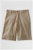 Lands' End Khaki Shorts: Boy's Flat Front