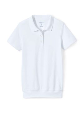 Short Sleeve Banded Bottom Polo Shirt