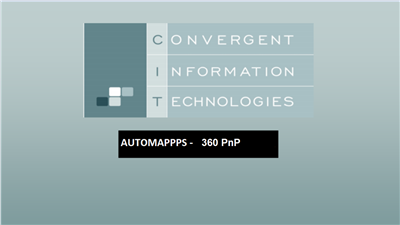 AUTOMAPPPS 360 Pick-and-Place Tasks