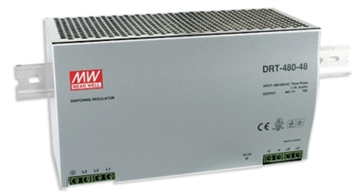 Mean Well: DIN Rail Power Supply (DRT-480)