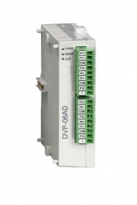 Delta: Analog Input Module (DVP06AD-S)