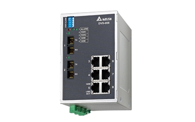 Delta: Industrial Ethernet Solution (DVS-008W01-MC02 Series)