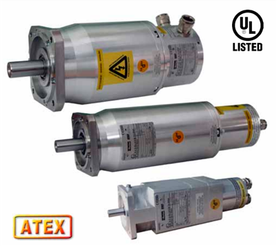 Parker: Explosion Proof Servo Motors - EX Series UL Approved