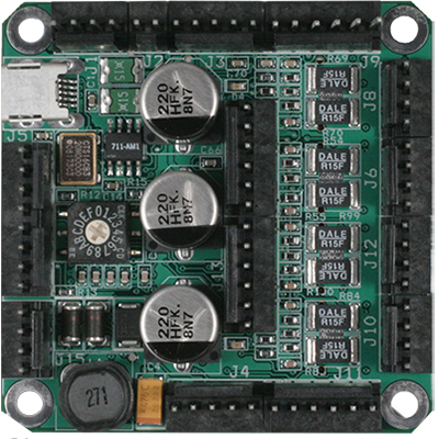 AllMotion: 4 Axis Stepper Motor Controller + Driver EZ4AXIS23WV