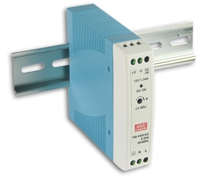 Mean Well: DIN Rail Power Supply (MDR-20)
