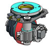 LUGE: Horizontal steering wheel system assembly MR320LRS