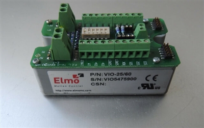 Elmo Motion Control: VIO Series Digital Servo Drive VIO-15-200