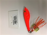 MFS4.5oz Saltwater Shad Fl.Red w Squid