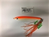 MFS 5oz Deep Swimming Minnow Orange/Glow w/Squid