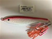 MFS 12oz Deep Swimming Minnow Red/Glow w/Squid