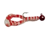 3/8oz White&Red Stripes DT/Red Head/White Eye 2/Pk