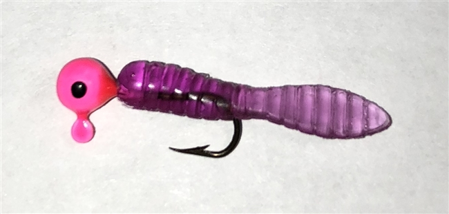 1/32oz Purple Body/Pink Head/Black Eye 2/Pk