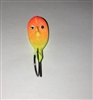 1/4oz Warbler Jigs Chart/Orange Head 2/Pk