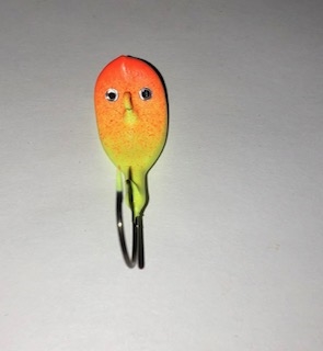 1/4oz Warbler Jigs Chart/Orange Head 2/Pk