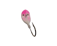 1/4oz Warbler Jigs White/Pink Head 2/Pk