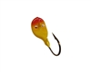 1/4oz Warbler Jigs Yellow/Red Head 2/Pk