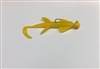 1/4oz Hairy Hog Jigs Yellow Body / Yellow Head / Red Eye 2 /PK