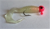 1/16oz White Glow ST/Pink Head/Black Eye 2/Pk