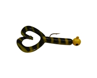 1/8oz Yellow&Black Stripes DT/Yellow Head/Black Eye 2/Pk