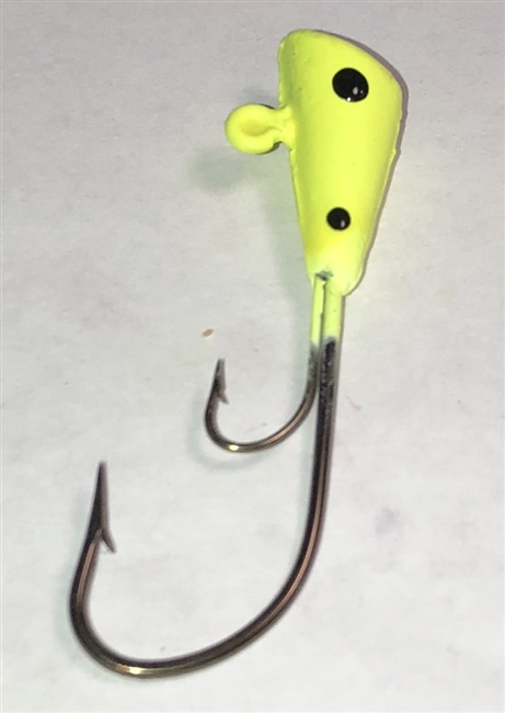 1/8oz DH Chart Head/Black Eyes 1/Pk