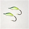 MFS # 6 Glow "N" Glitter Jigs Green & Yellow Chart 2/Pk