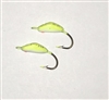 MFS #6 Glow "N" Glitter Jigs Yellow Chart 2/Pk