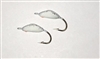 MFS #6 Glow "N" Glitter Jigs Glow White 2/Pk