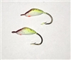 MFS # 6 Glow "N" Glitter Jigs Red & Yellow Chart 2/Pk