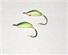 MFS #8 Glow "N" Glitter Jigs Green & Yellow Chart 2/Pk