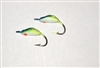 MFS #8 Glow "N" Glitter Jigs Blue & Yellow Chart 2/Pk