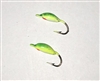 MFS # 10 Glow 'N' Glitter Jigs Green & Yellow Chart 2/Pk