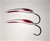 MFS # 1/0 Swim Jigs Red & White 2/Pk