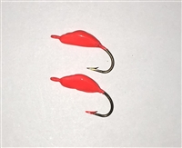 MFS # 6 Teardrops FL. Red 2/PK