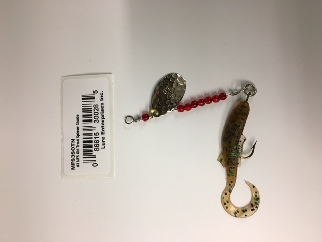 #3 MFS Old Trout Spinner Nickle 1/Pk