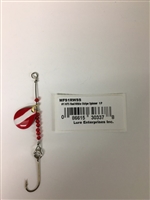 #1 MFS Red/White Stripe Spinner 1/Pk