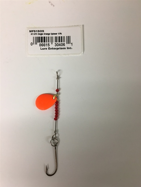 #1 MFS Single Orange Spinner 1/Pk