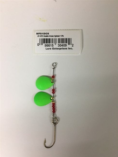 #1 MFS Double Green Spinner 1/Pk