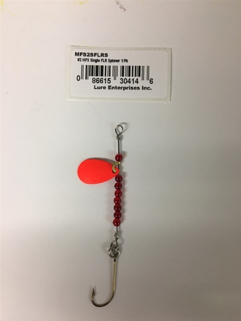 #2 Single FL Red Spinner 1/Pk