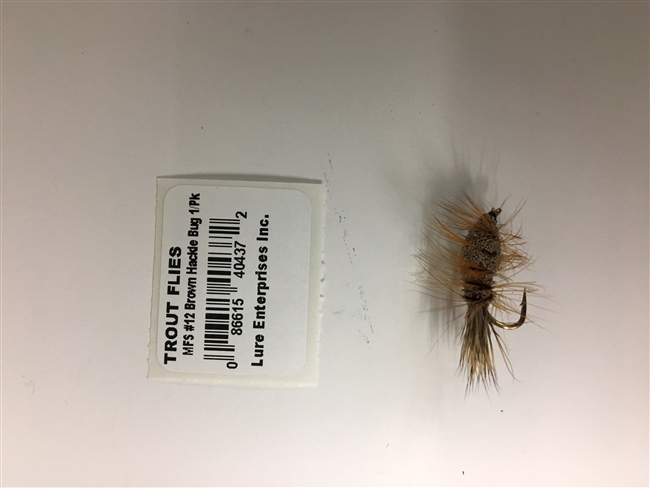 MFS #12 Brown Hackle Bug 1/Pk