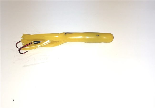 1oz MFS Sting "N" Tube Jig with Stinger/ Yellow 2/Pk