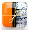 Chris Paulson Straight Orange Coasters