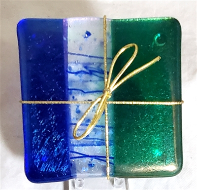 Chris Paulson Straight Green, Blue, Blue stringers Coasters