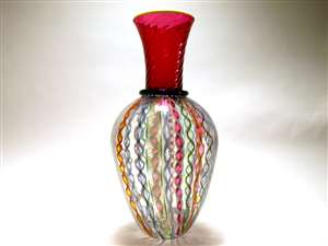 Robert Dane Large Cane Vase