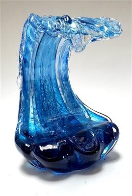 Anchor Bend Extra Large Glass Wave Sculpture