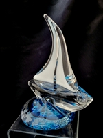 Anchor Bend Extra Small Glass Sailboat