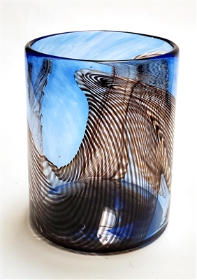 Andrew Iannazzie Cobalt Blue Dark Matter Glass