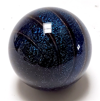 Geoffrey Beetem 1 1/2"Bluie Dichroic Clambroth Marble