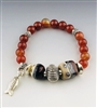 Dianne Zack Carnelian Bracelet