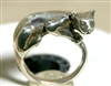 Jim Yesberger Vintage Sterling Silver Panther Ring