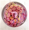 Tim Lazer Fuchsia Dichroic Paperweight